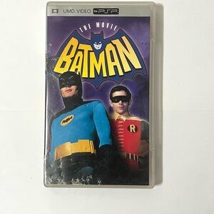 Batman: The Movie (PSP , UMD 2005) Tested 1966 Adam West PlayStation Portable